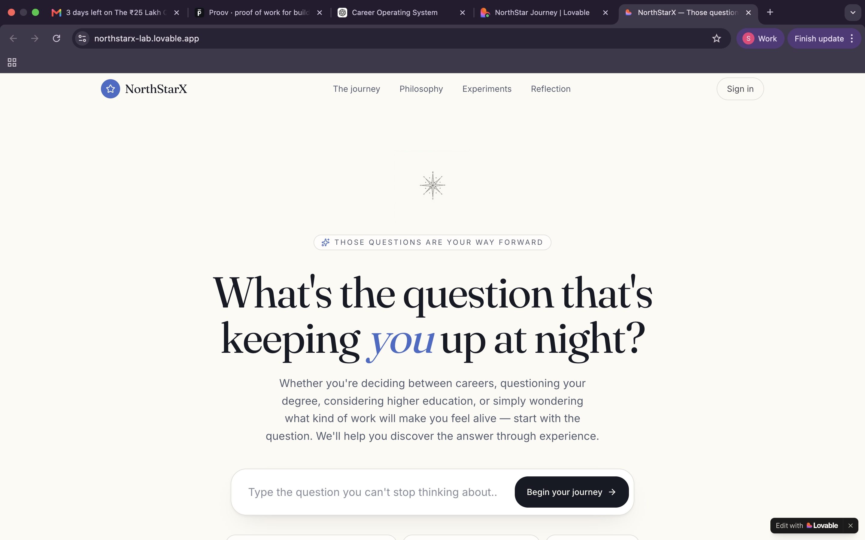 NorthStarX screenshot 1